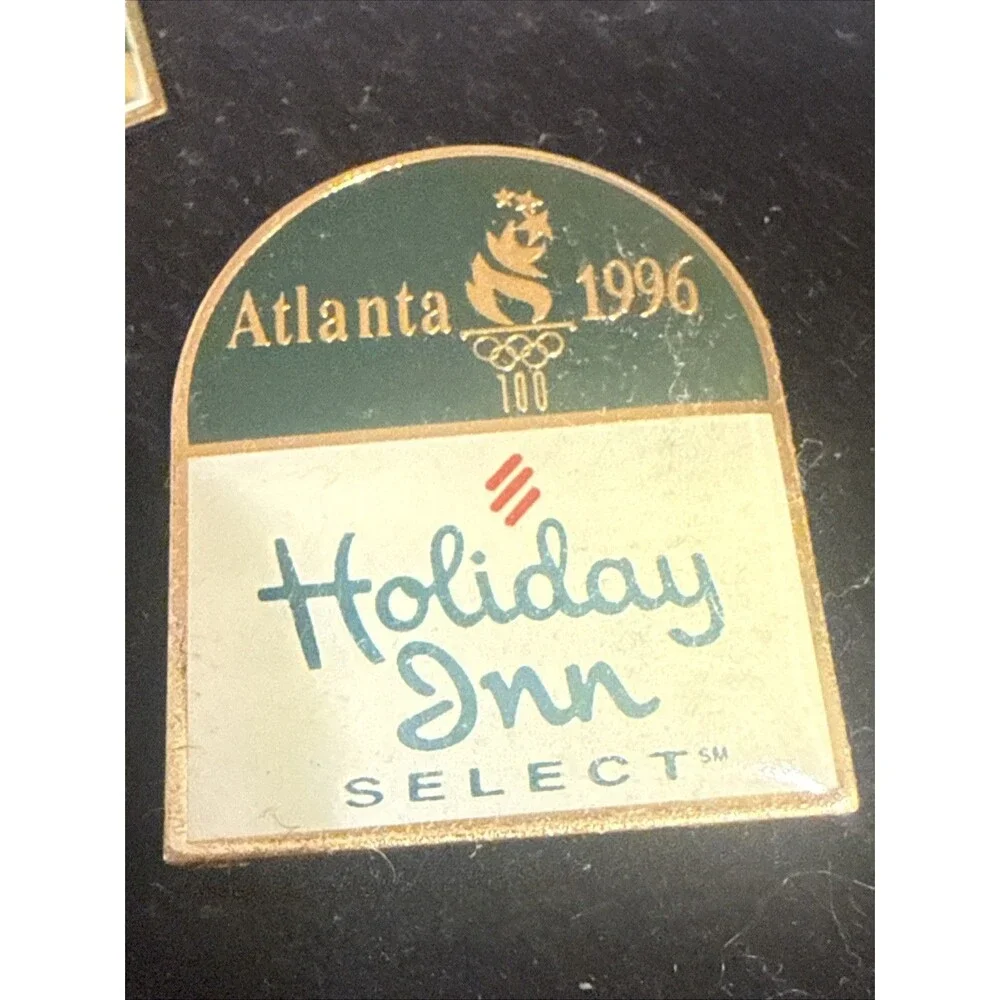 Lot Of 9 Holiday Inn Olympics Pin 1996 Select Vintage W/ Box Case Express BASS